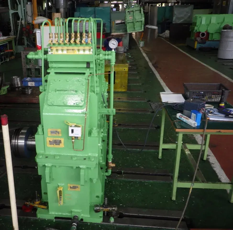 本体無負荷試験中